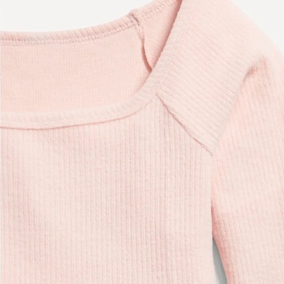 Long sleeve plush ribbed fit and flare dress - L - Picture 4 of 4